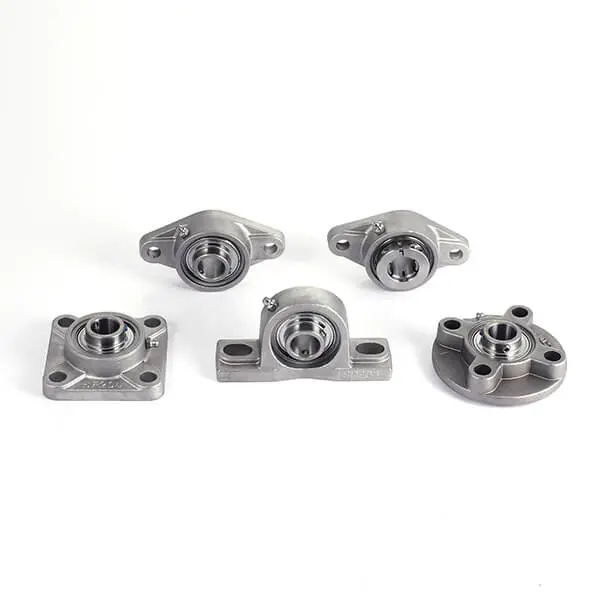 Stainless-steel-pillow-block-bearing محمل كتلة وسادة من الفولاذ المقاوم للصدأ